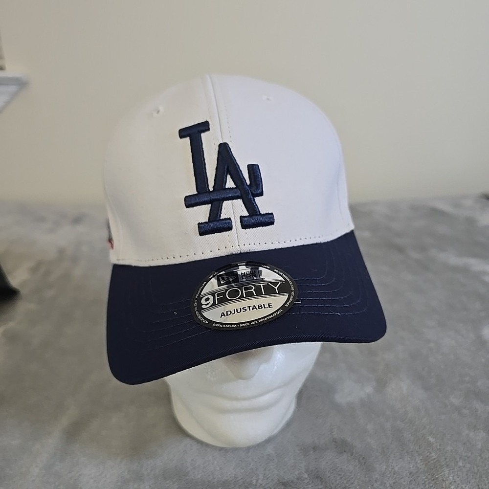 New Era Hat Mens Adjustable Los Angeles Dodgers 60 Years Of Dodger Stadium MLB